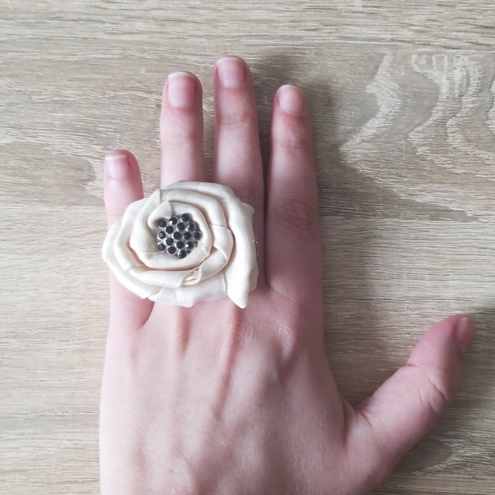 pink flower ring FREE with list price purchase